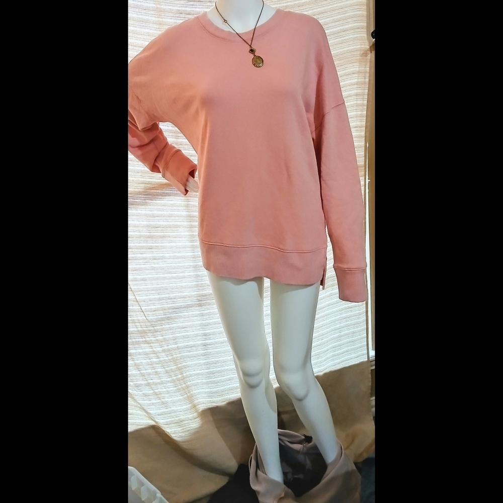 Comfy Casual For Sleeping In On The Weekend -Large- Pink Sweater By TIME and TRU